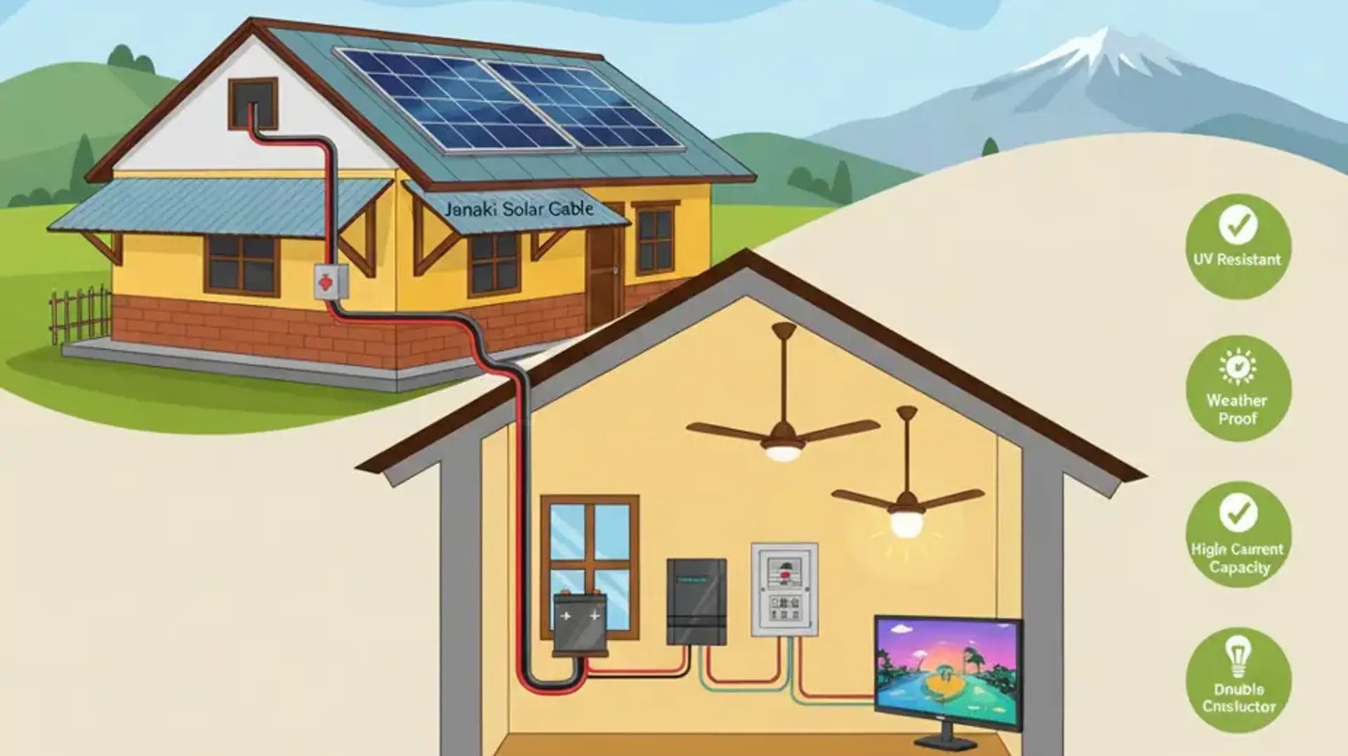 What are the uses of PV Solar Cables ? What are the uses of PV Solar Cables ?