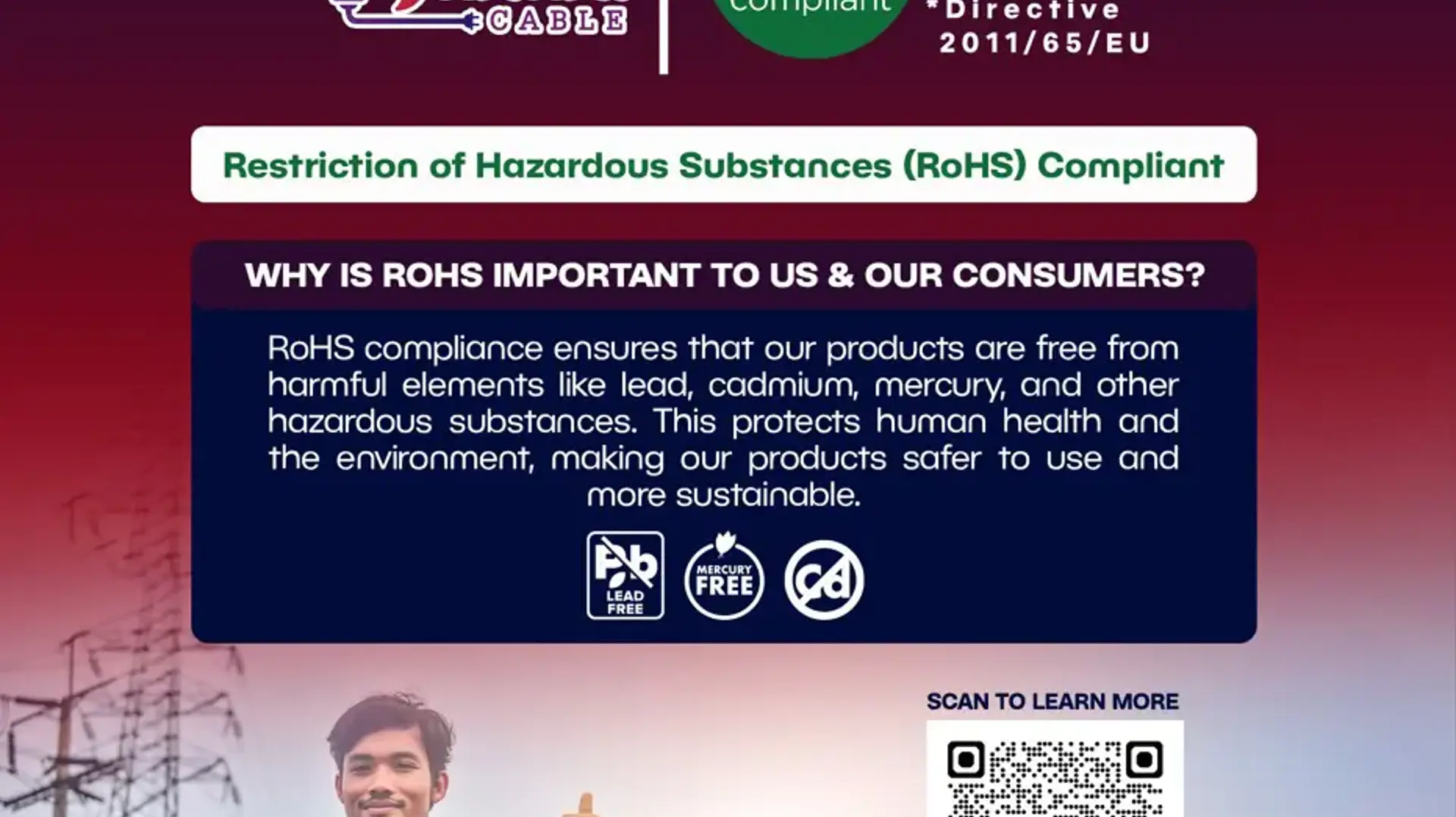 Janaki Cable Industry Achieves RoHS Certification Janaki Cable Industry Achieves RoHS Certification