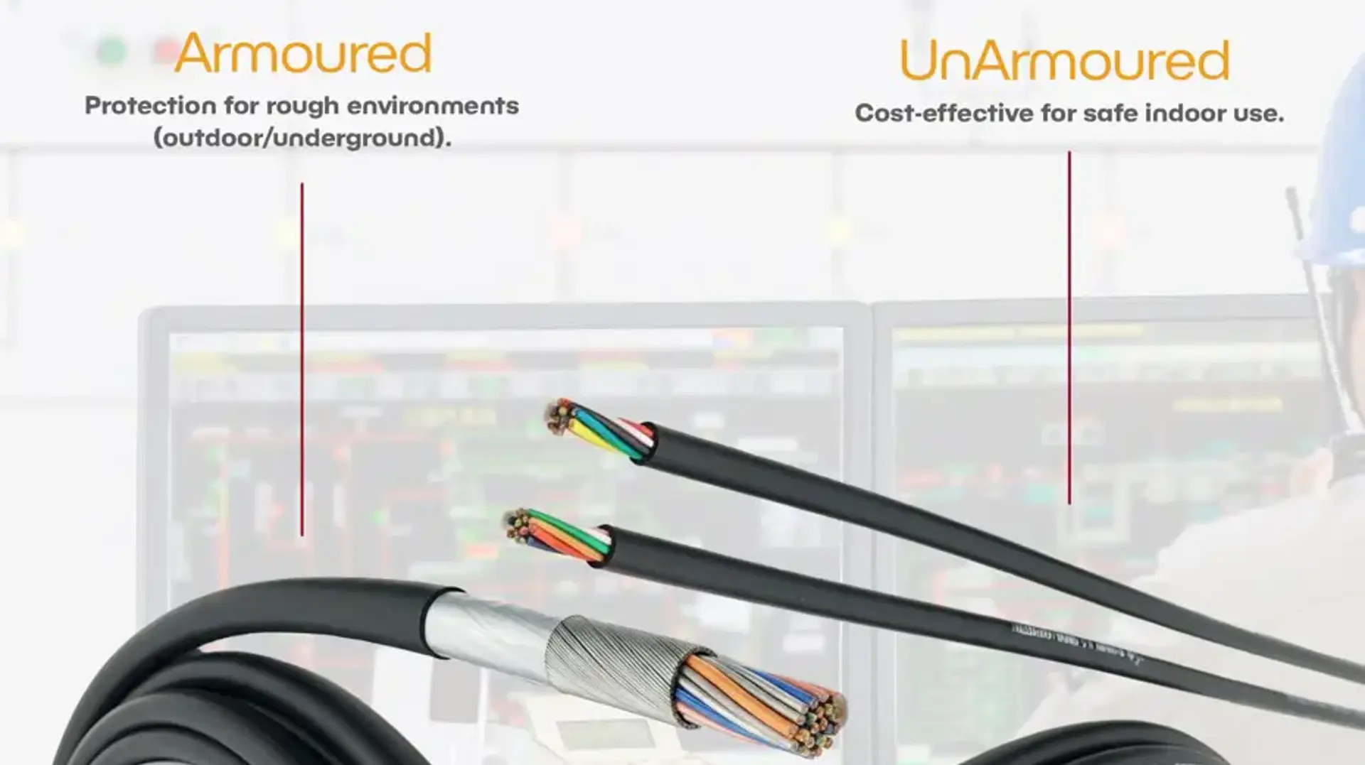 PVC Insulated Armoured and Unarmoured Control Cables